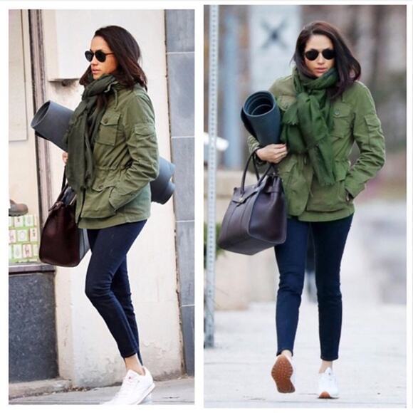J. Crew PXS Field Mechanic Jacket Green Meghan Markle Favorite - Picture 2 of 10